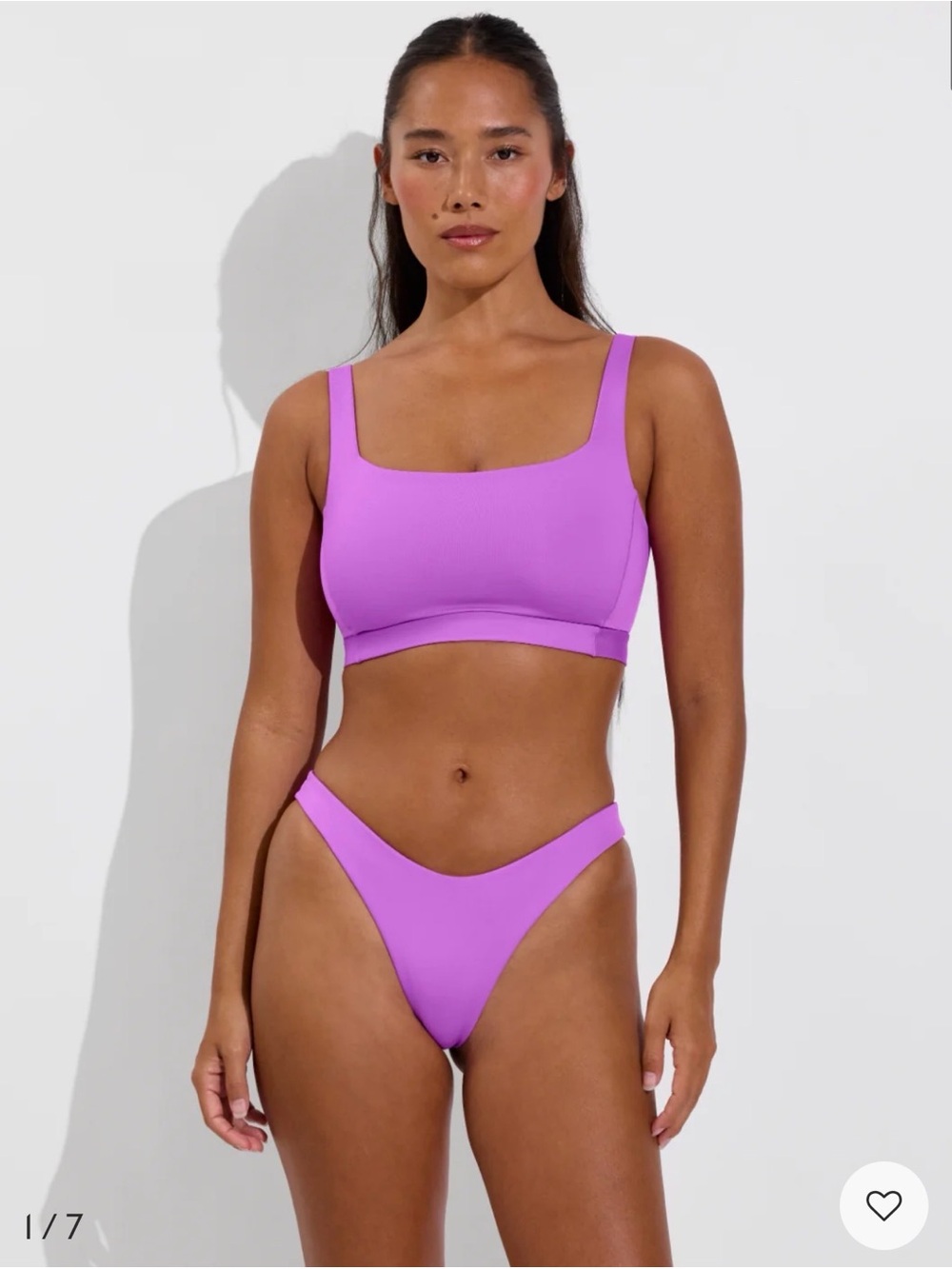 Left On Friday | Top Shelf Bikini Top Punch Purple Sold Out - Size XL